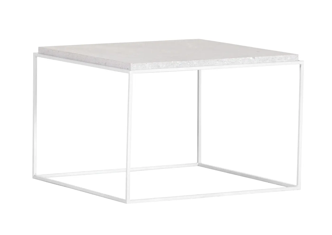 Gutmann Couchtisch Terrazzo weiß