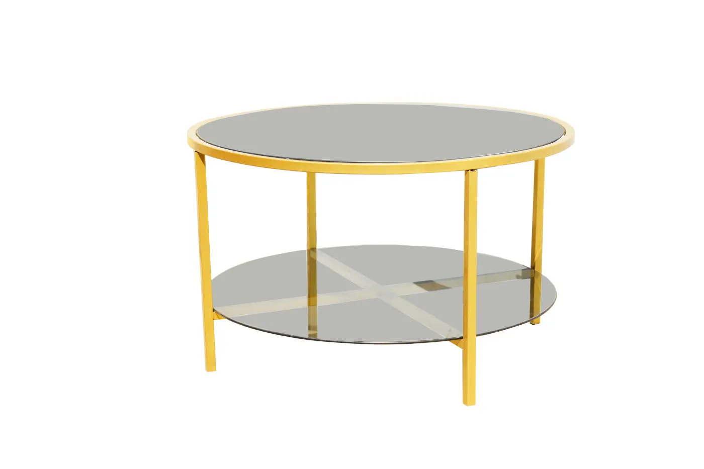 Concept Couchtisch Granada V Klarglas/Schwarz