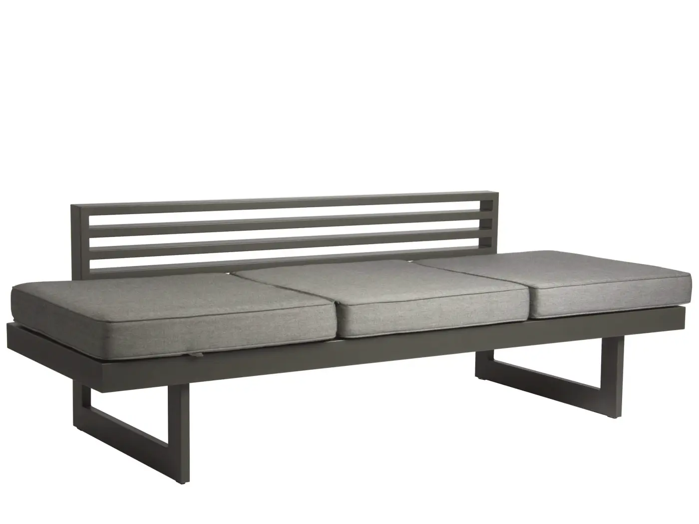 Stern Dining-Bank/Liege New Holly Anthrazit Textilen Karbon inkl. Kissen