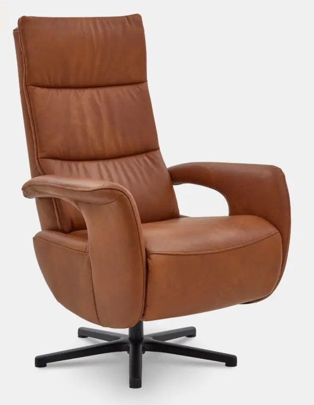 Hukla Relaxsessel Lucky Cloudy Cognac inkl. manuelle Verstellung ca. 72x110x85 cm
