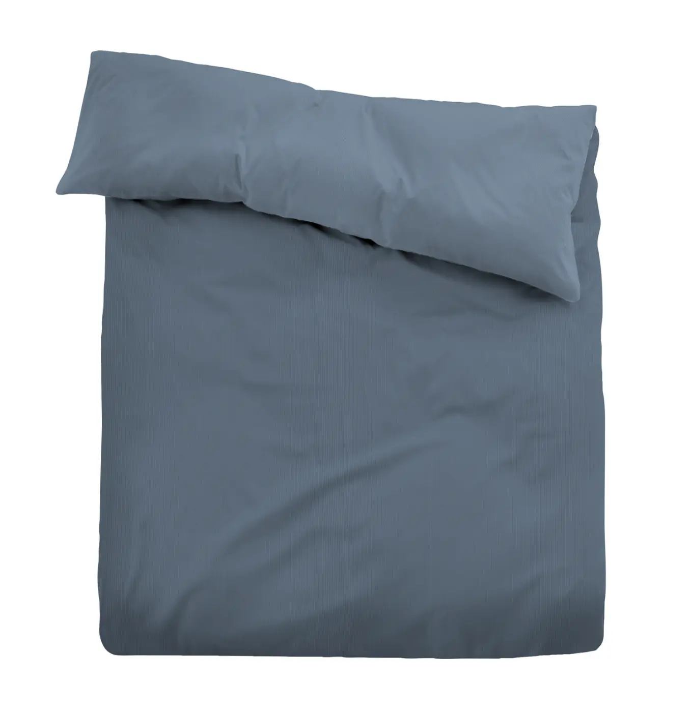 Tom Tailor Satin Bettwäsche jeans 1x 155x200 cm + 1x 80x80 cm