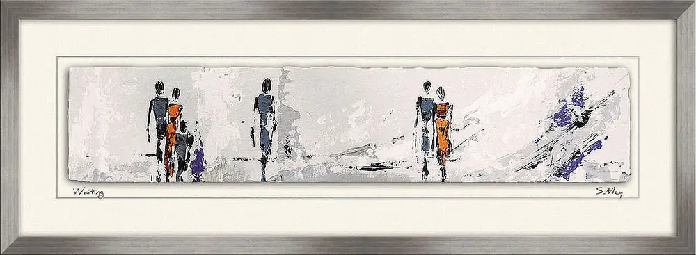 ars graphica Real-Art 125x46cm - Mey: Walking