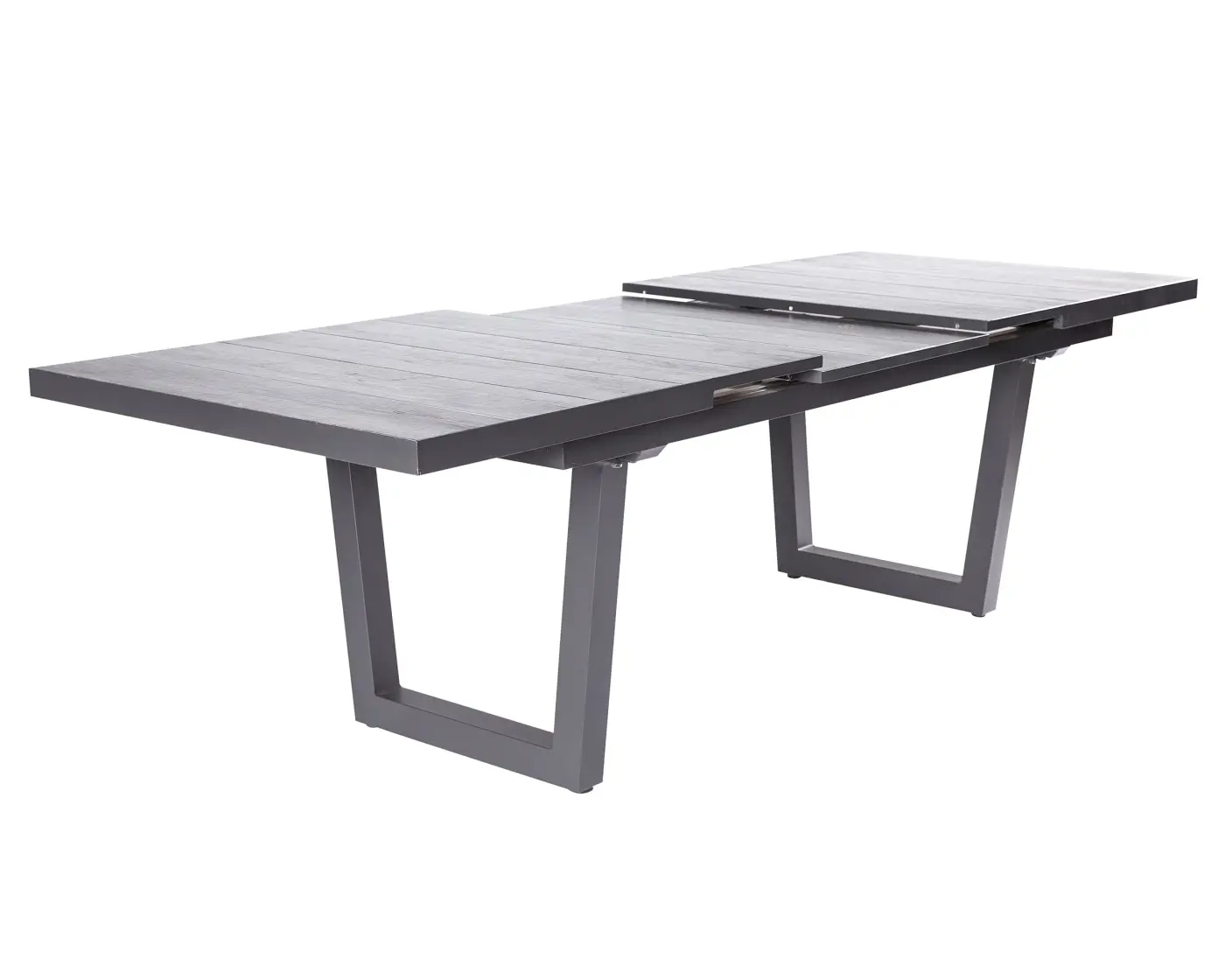 LC Garden Ausziehtisch Keramo ca. 200-260x100x76 cm Dunkelgrau/Anthrazit