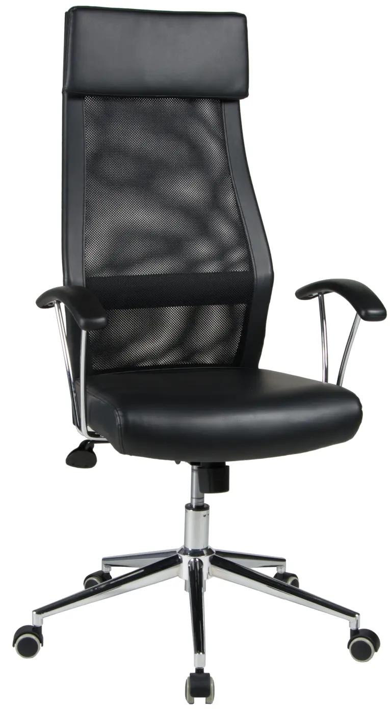 Duo Collection ProfiSit Bürostuhl Thar Schwarz, belastbar bis 110 kg