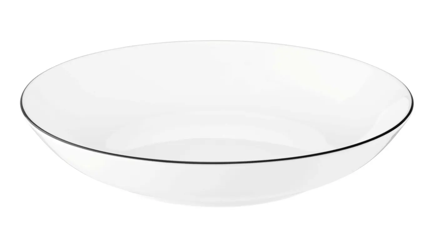 Seltmann Espressountertasse Lido Black Line 12 cm