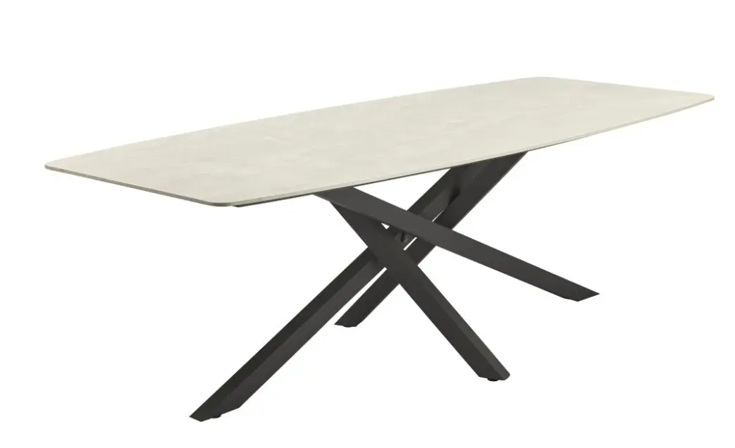 LC Garden Tisch Rope/Como Stone Beige ca. 200x100x75 cm