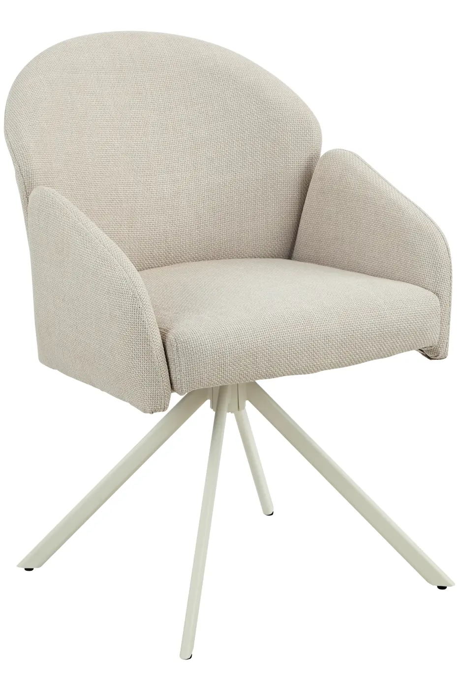 Hela Stuhl Holly S Beige drehbar 57x84x61 cm