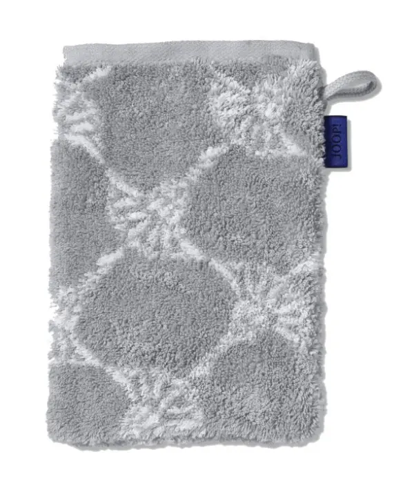 Cawö Waschhandschuh silber 16x22 cm