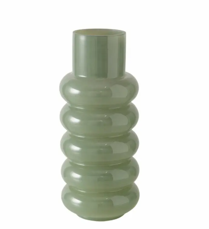 Boltze Vase Ribbo Hellgrün 35 cm