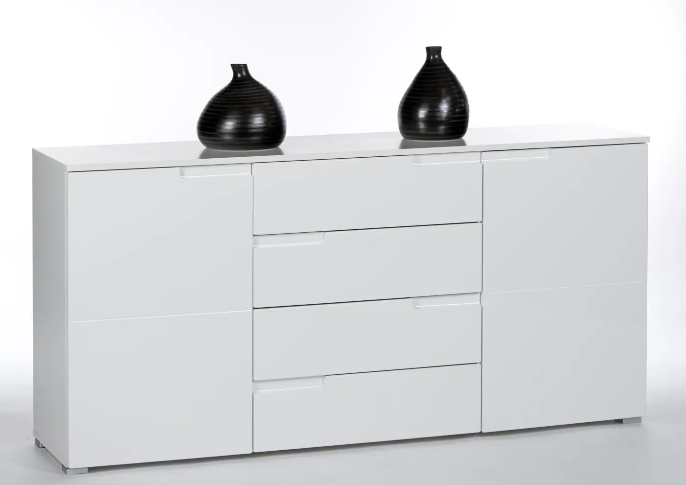 Bega Consult SPICE Sideboard 8 Weiß / Weiß HG BHT ca. 165x 80x40 cm