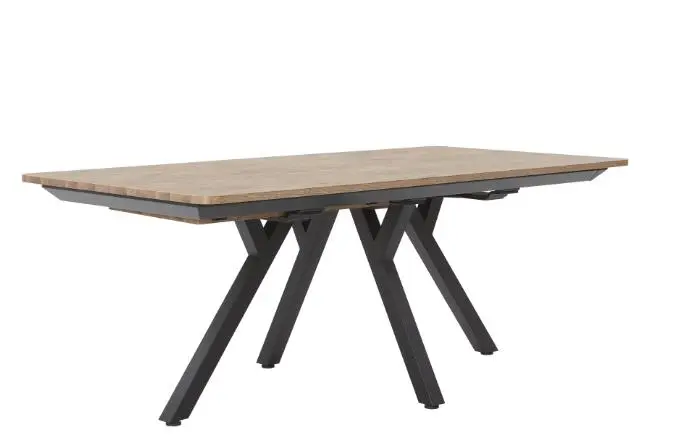 Habufa Tisch Perth 51793BRN, Braun ca. 200(280)x77x100