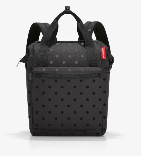 Reisenthel Allrounder R glossy dots black ca. 31x39x17 cm