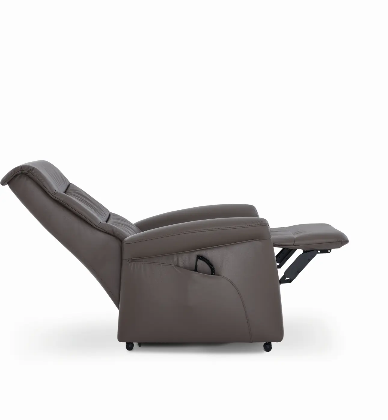 MDS Steinpol Polsteria Relaxsessel Leo Maxi+ in Leder Torro canyon, 2-motorisch mit Aufstehhilfe, Type 21T