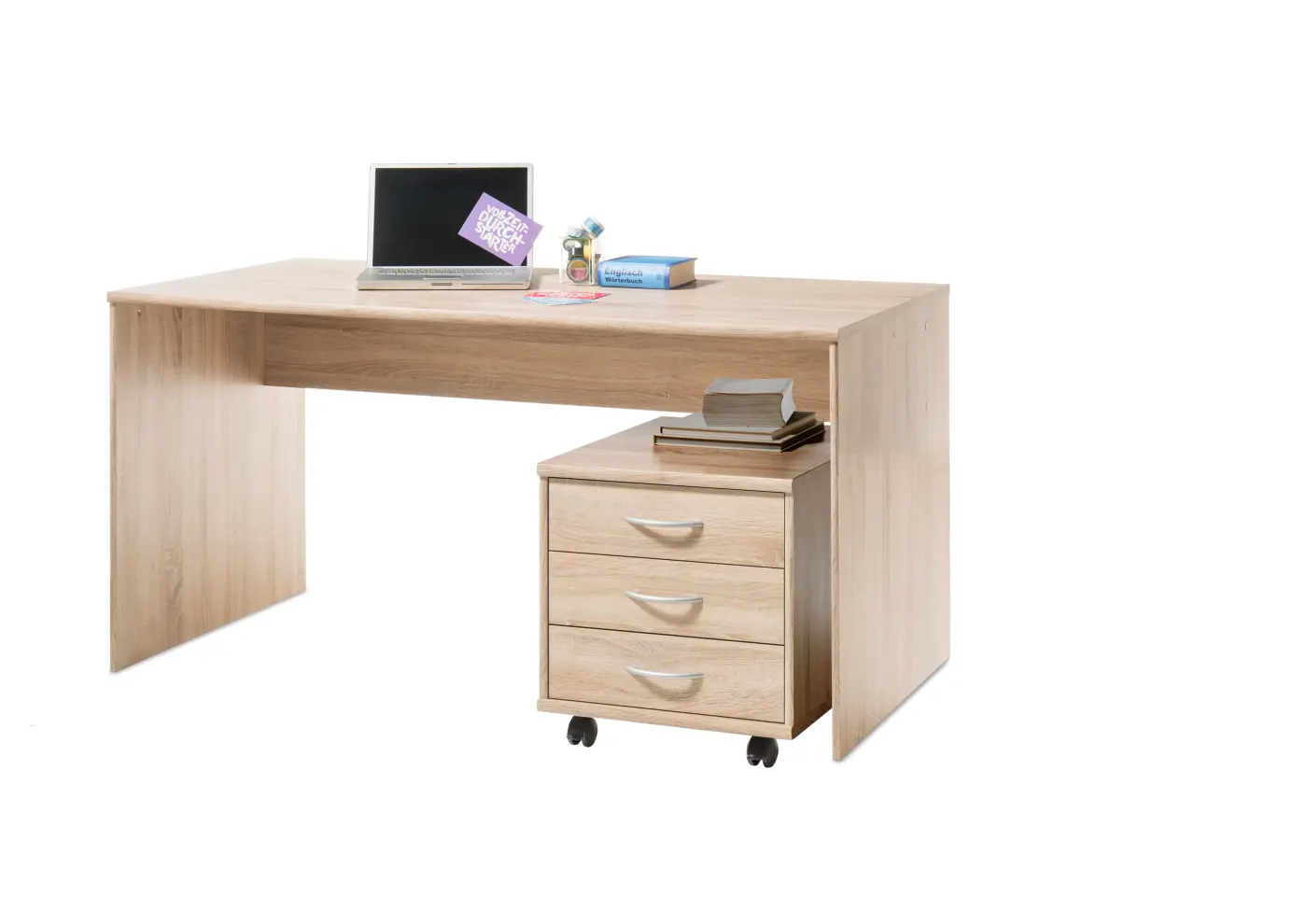 Bega Consult OPTIMUS Schreibtisch Eiche Sonoma BHT ca. 150x 75x75 cm