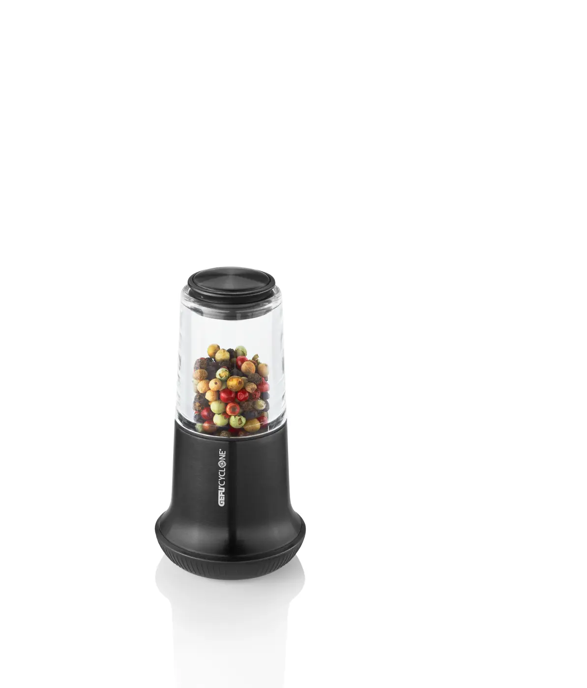 GEFU Salz- oder Pfeffermühle X-PLOSION® schwarz 10,7 cm