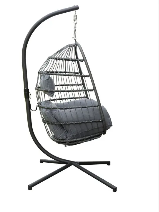 LC Garden Hängesessel Sunai Grau/Anthrazit 