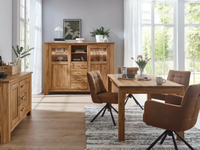 Easy Stuhl Winston Vintagelook Cognac drehbar 50x87x68 cm