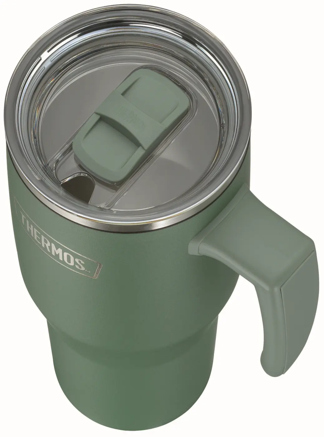 Thermos Isolier-Trinkbecher 1,1 L matt grün