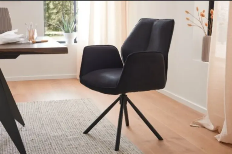 Interliving Armlenstuhl Carbon Schwarz