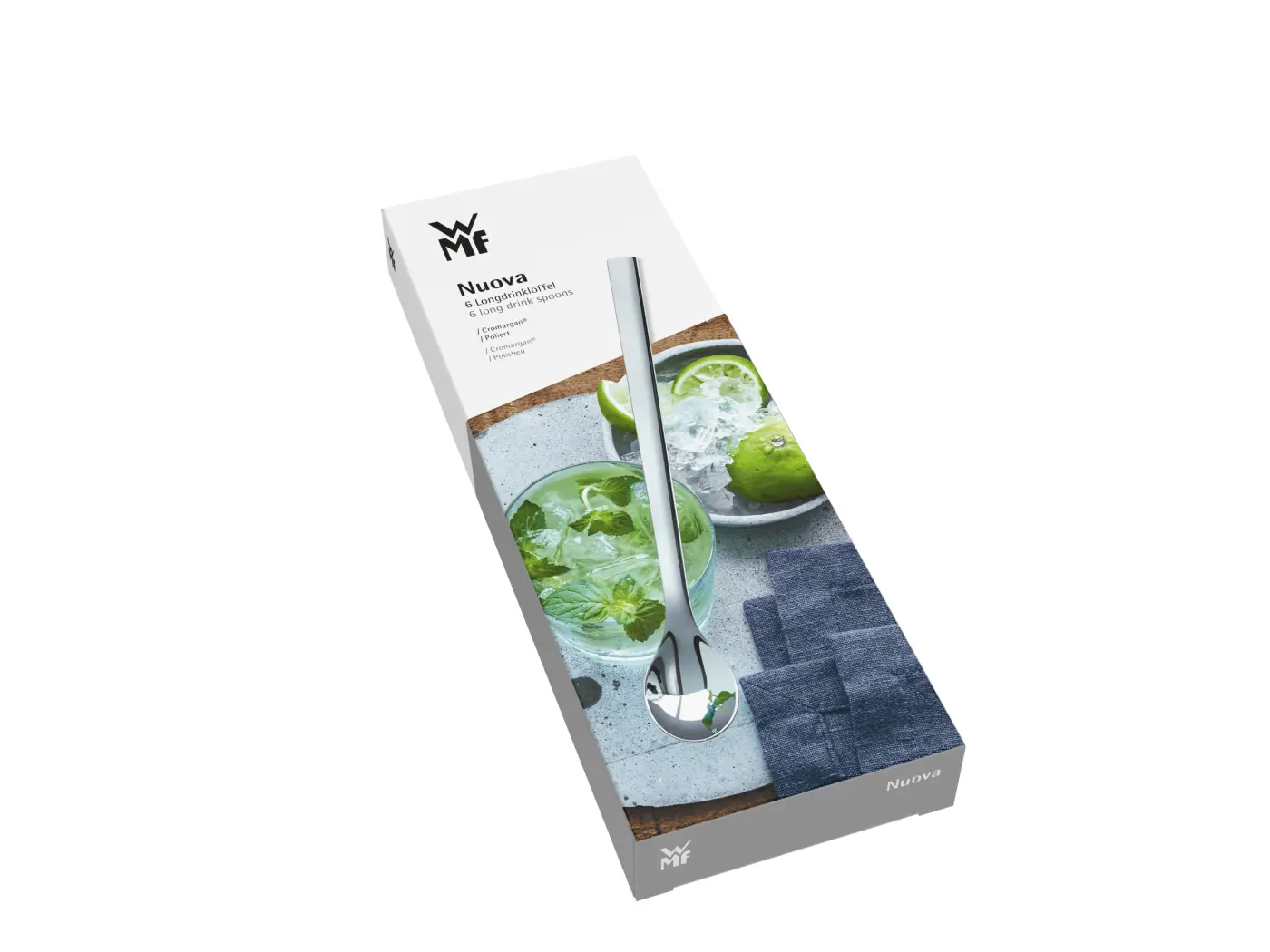 WMF Nuova Longdrinklöffel-Set, 6-teilig WMF Nuova Longdrinklöffel-Set, 6-teilig