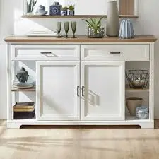 Innostyle Sideboard Jasmin 1LG9UH21 Pinie hell MDF/Eiche Artisan Nachbildung BxHxT ca.171x102x48 cm