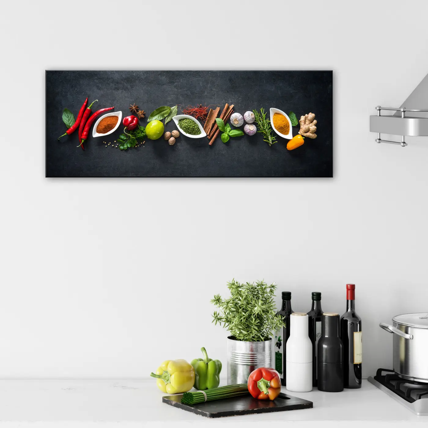 ars graphica Canvas-Slim - Canvas-Slim: Food-Love