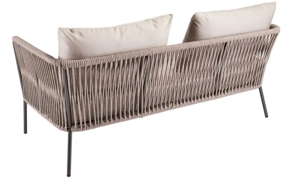 Stern Loungesofa Kordel Salt inkl. Sitzkissen