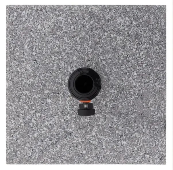 Doppler Schirmständer Granitsockel, rollbar, 40 Kg