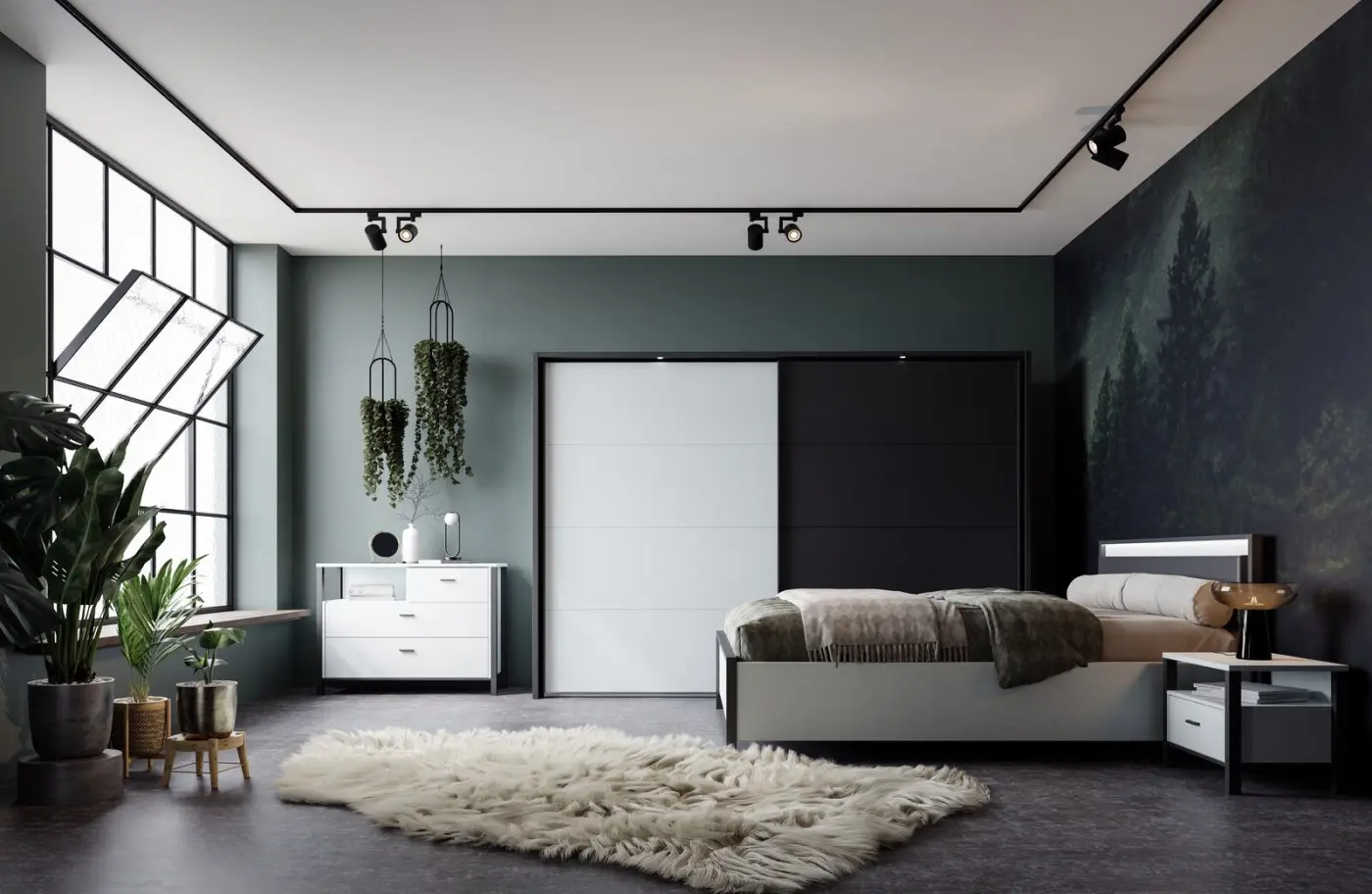 Forte Passepartoutrahmen High Rock Secret grey/Fabric Black