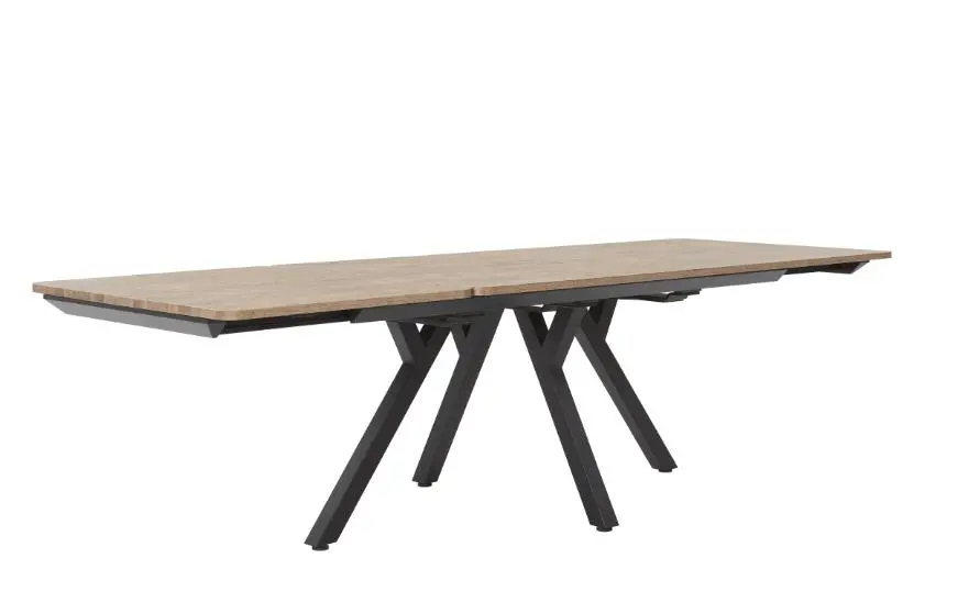 Habufa Tisch Perth 51793BRN, Braun ca. 200(280)x77x100