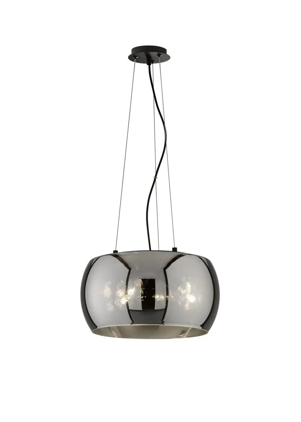 F&H Leuchtenserie, 40 cm Sandschwarz