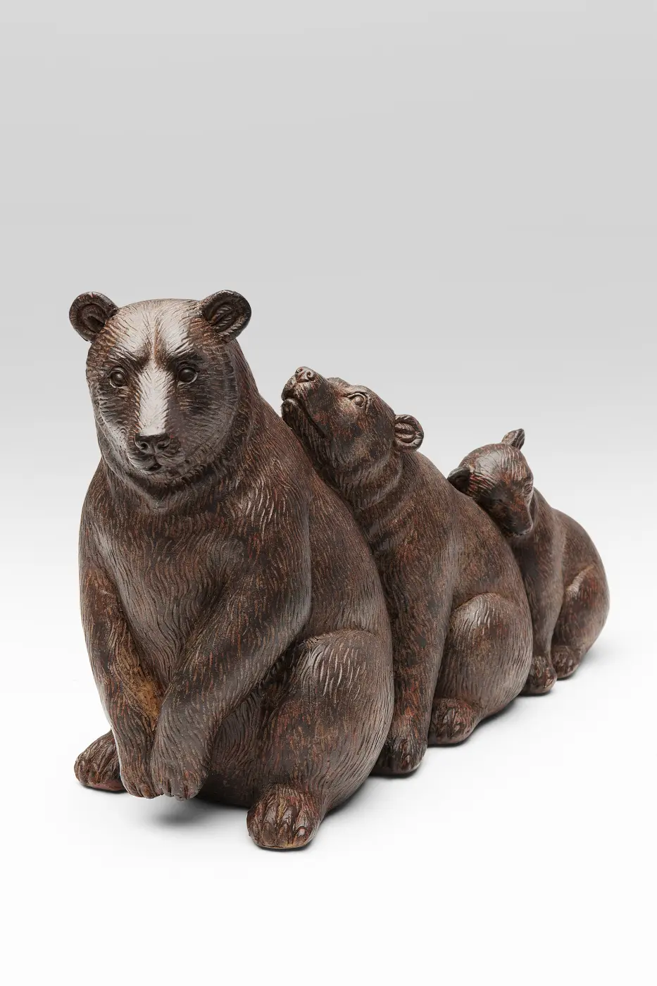 Kare Design Deko-Figur Relaxed Bear Family ca. 20x32x13 cm