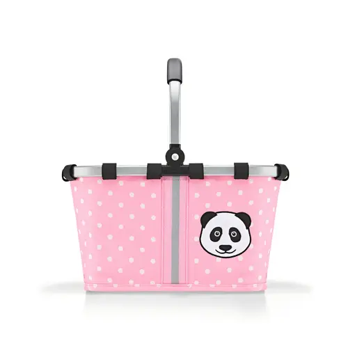 Reisenthel carrybag XS kids panda dots pink