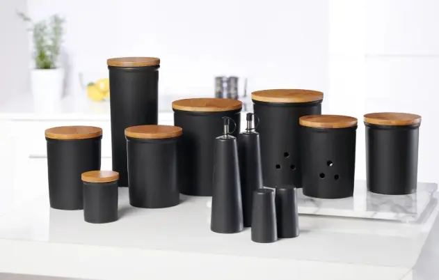 Ritzenhoff & Breker Knoblauchtopf Jasper schwarz 800 ml