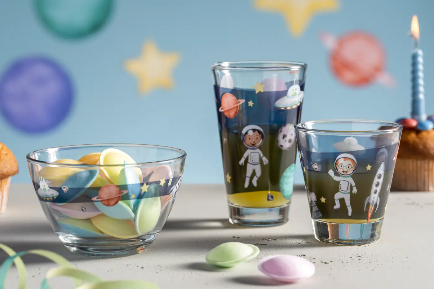 Leonardo Trinkglas BAMBINI AVVENTURA Astronaut 300 ml