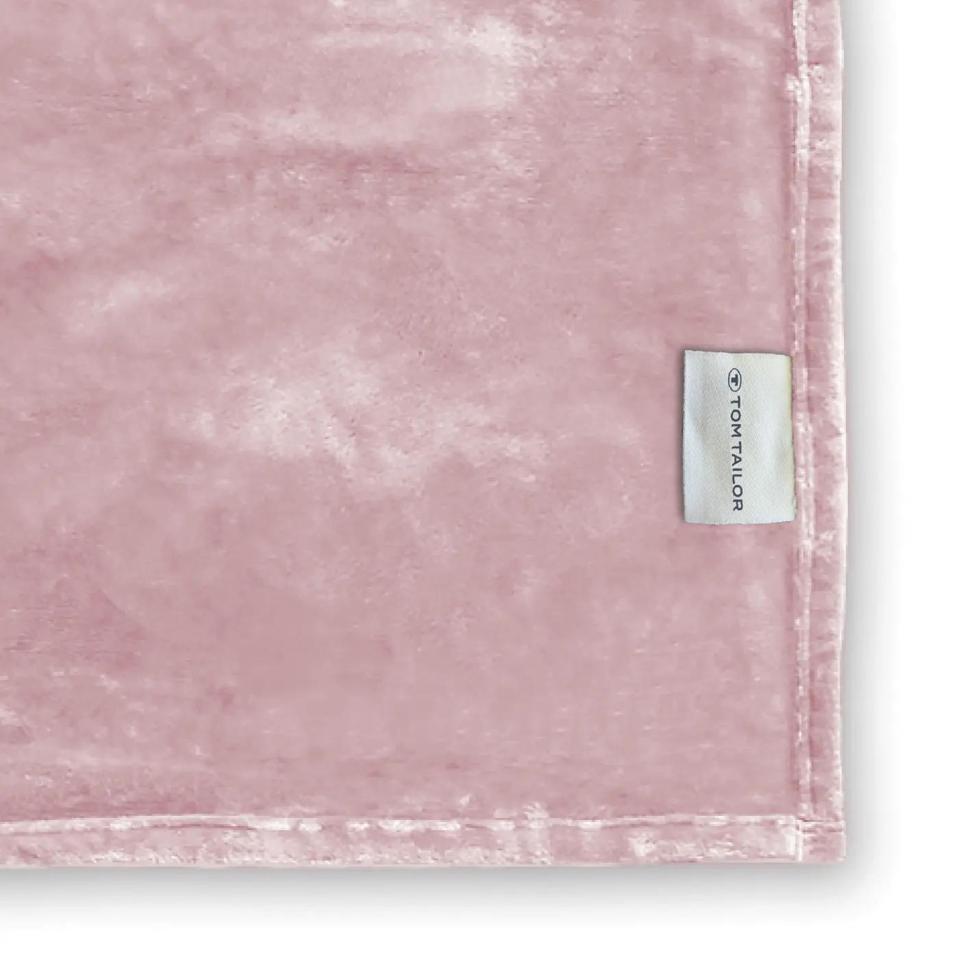 Tom Tailor Angorina-Fleece Wohndecke rose 1x 150x200 cm