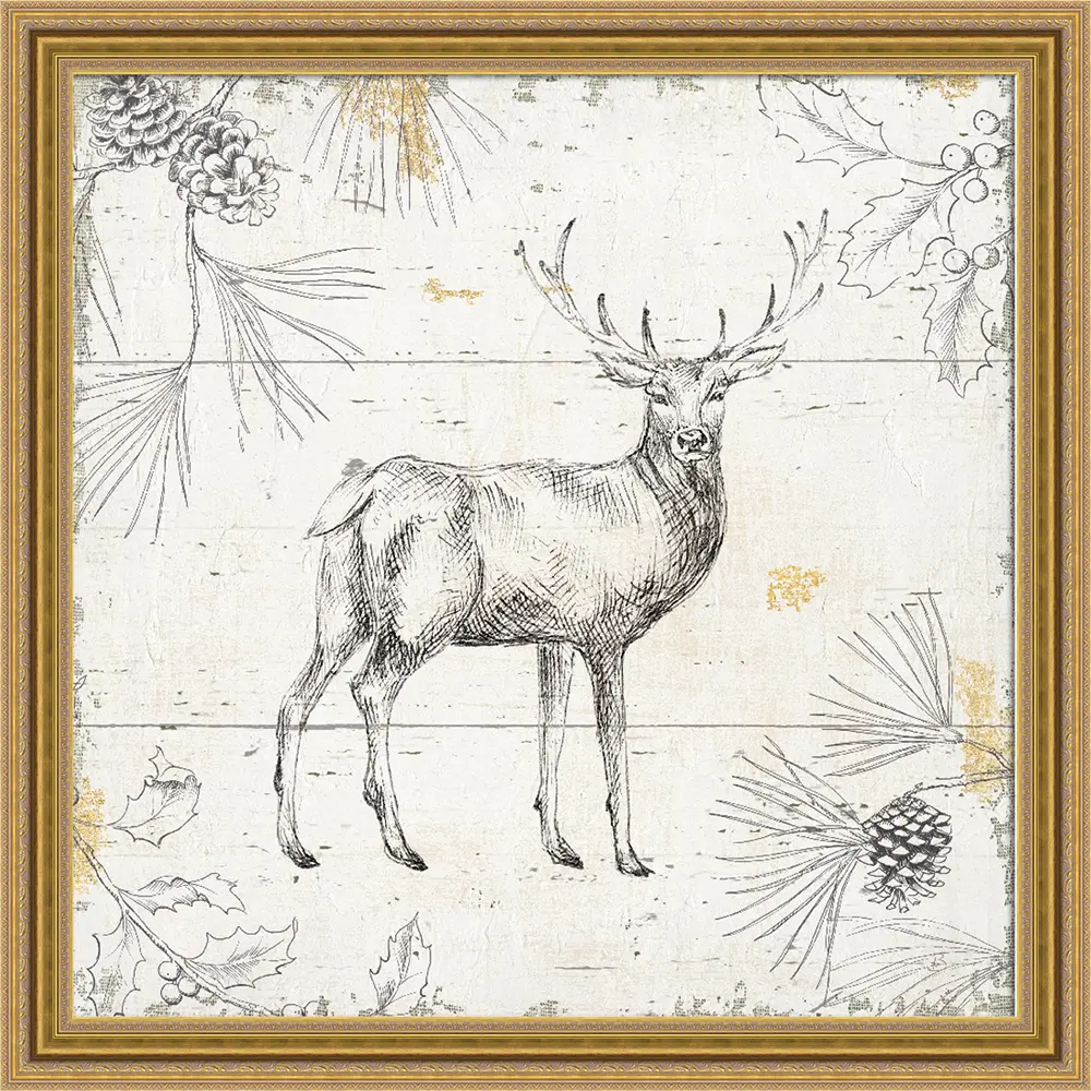 ars graphica Kunst-Edition gerahmt 103x103cm - Daphne Brissonnet: Wild and Beautifu