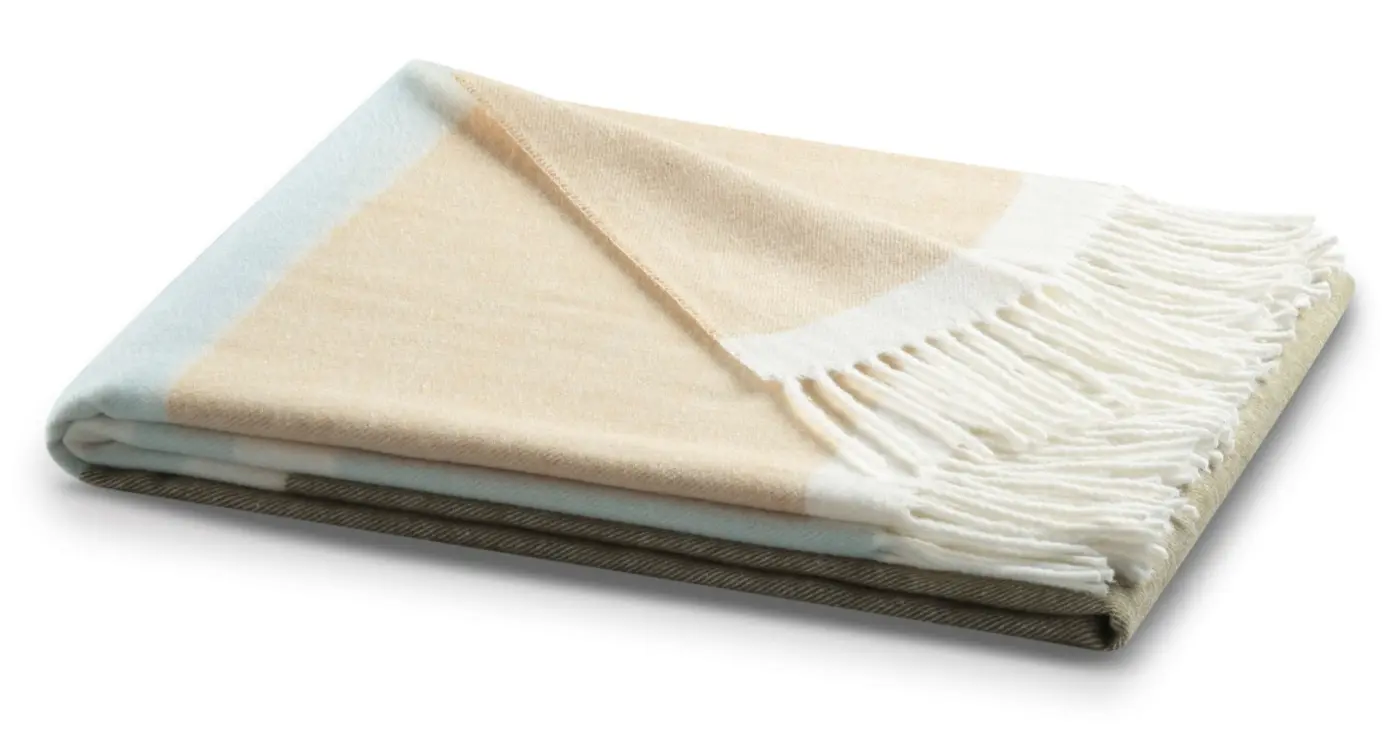 Biederlack Plaid / Decke 130 x 170