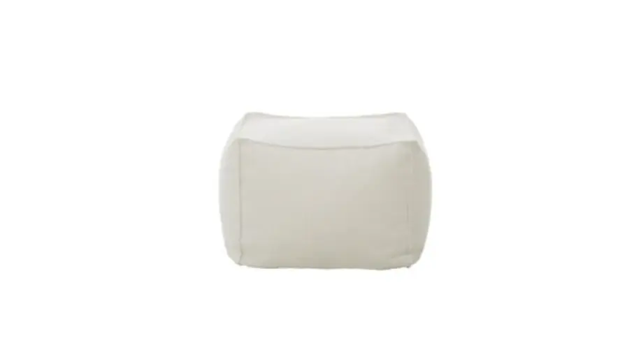 Roomio No. 4121 Hocker Shaun white, ca. 66x66 cm