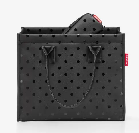 Reisenthel Daily Shopper Set Glossy Dots Black 8x36x43 cm