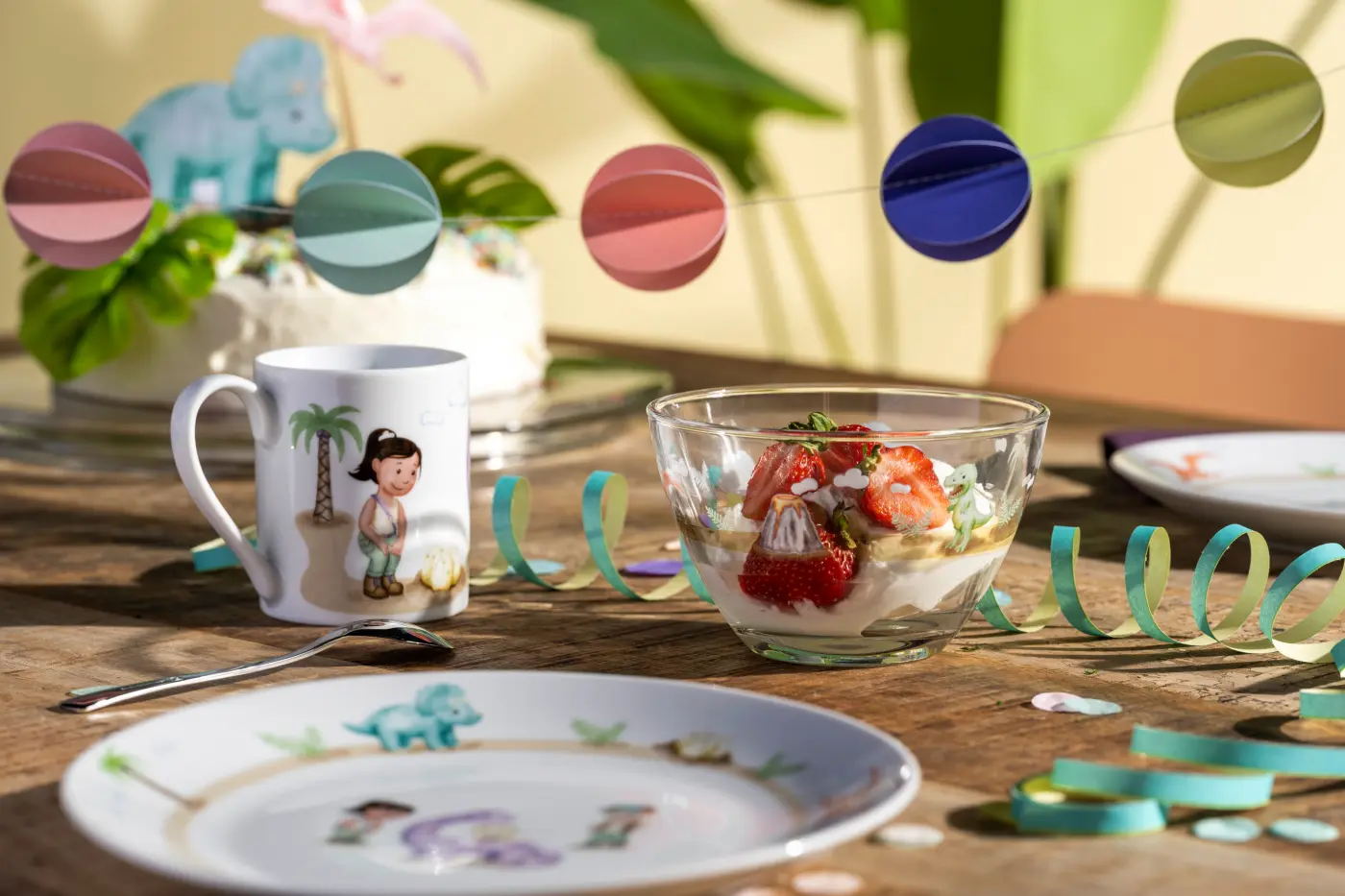 Leonardo Kindergeschirr BAMBINI AVVENTURA Dino