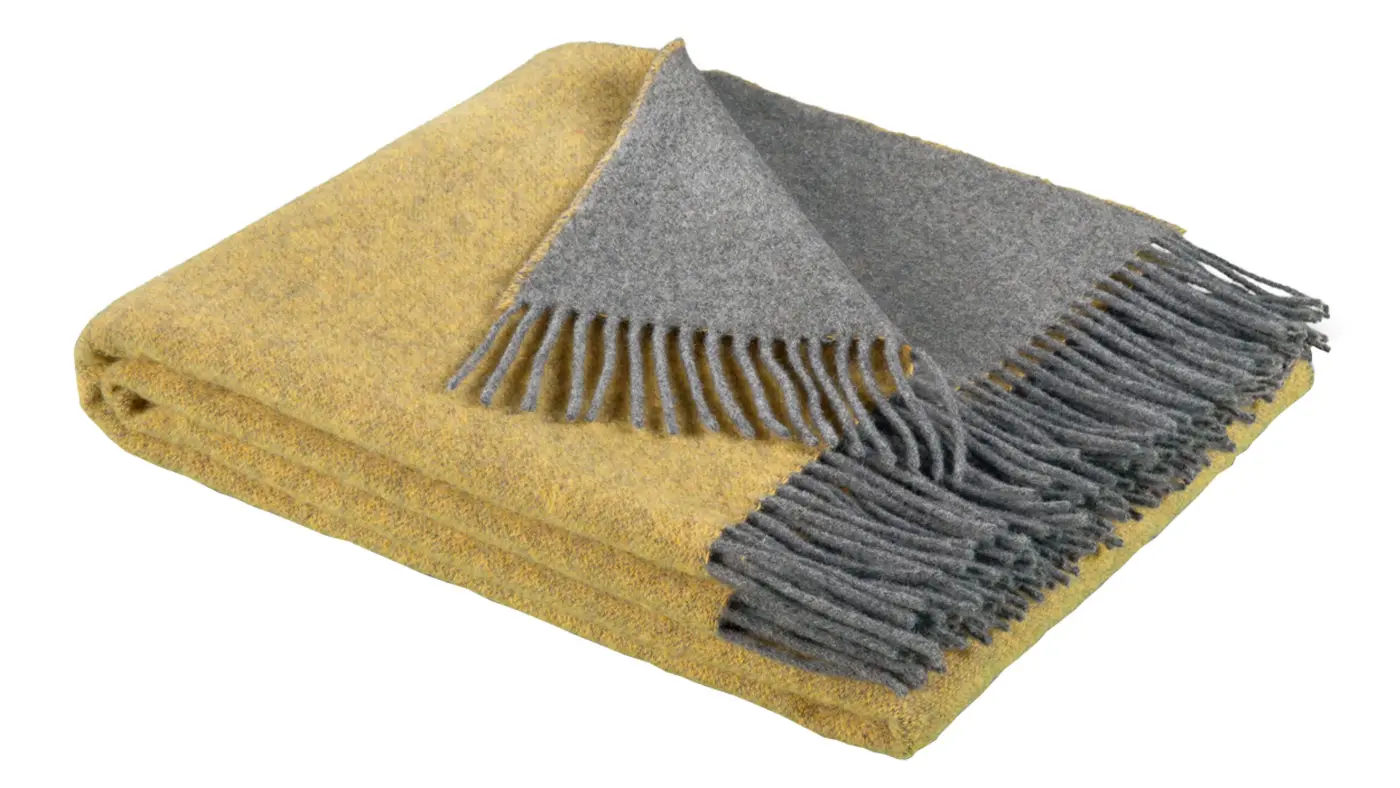 Biederlack Plaid / Decke 130 x 170