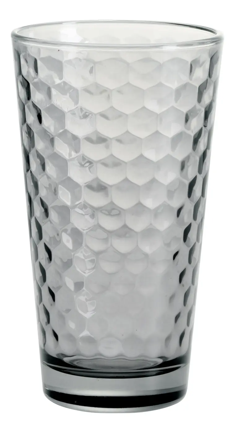 Ritzenhoff & Breker Longdrinkglas Favo Grau 400 ml