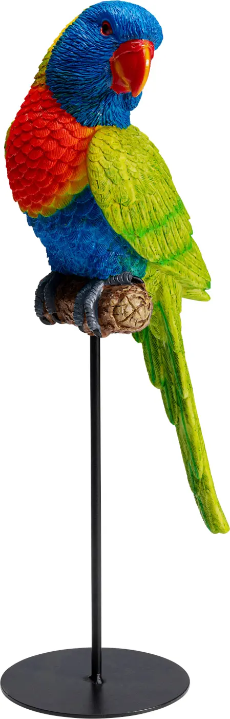 Kare Design Deko Figur Parrot Grün 36 cm
