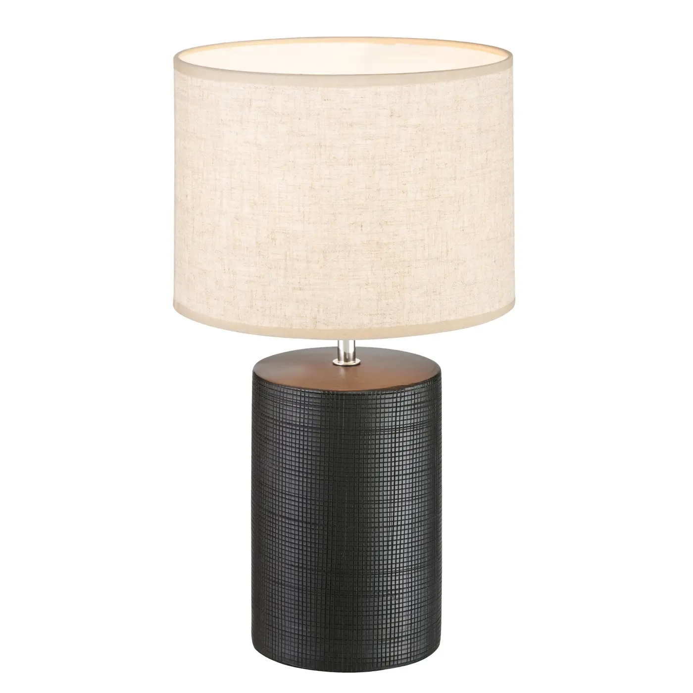 F&H Leuchtenserie, 43 x 24 cm Schwarz
