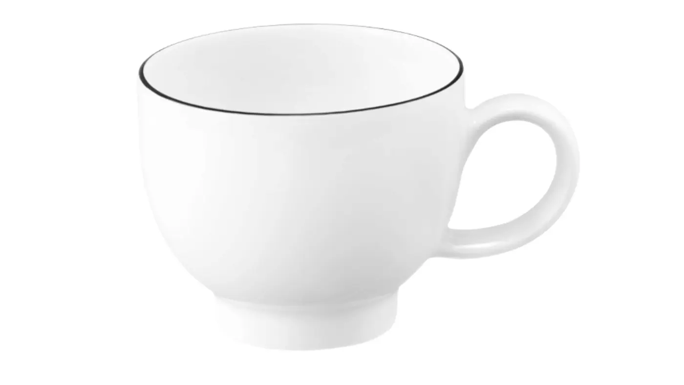 Seltmann Espressoobertasse Lido Black Line 0,09 l