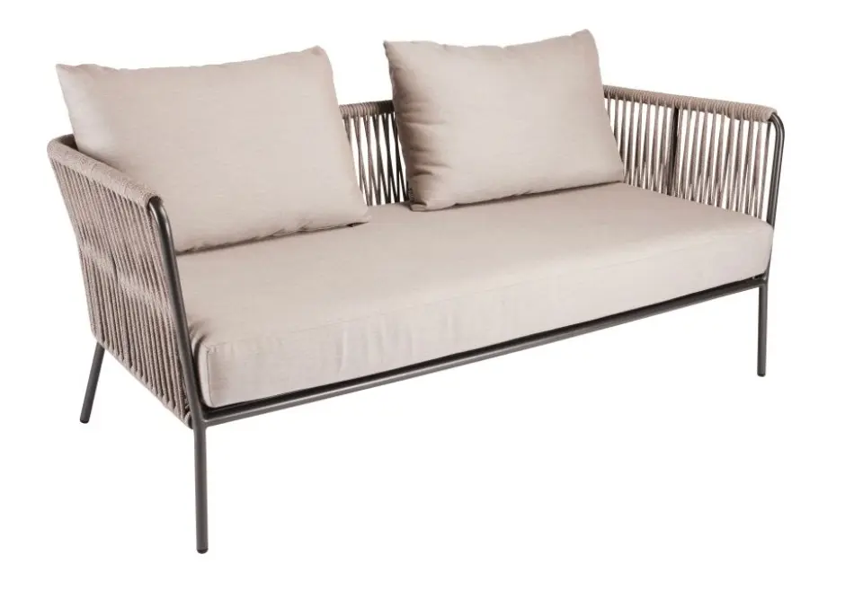 Stern Loungesofa Kordel Salt inkl. Sitzkissen