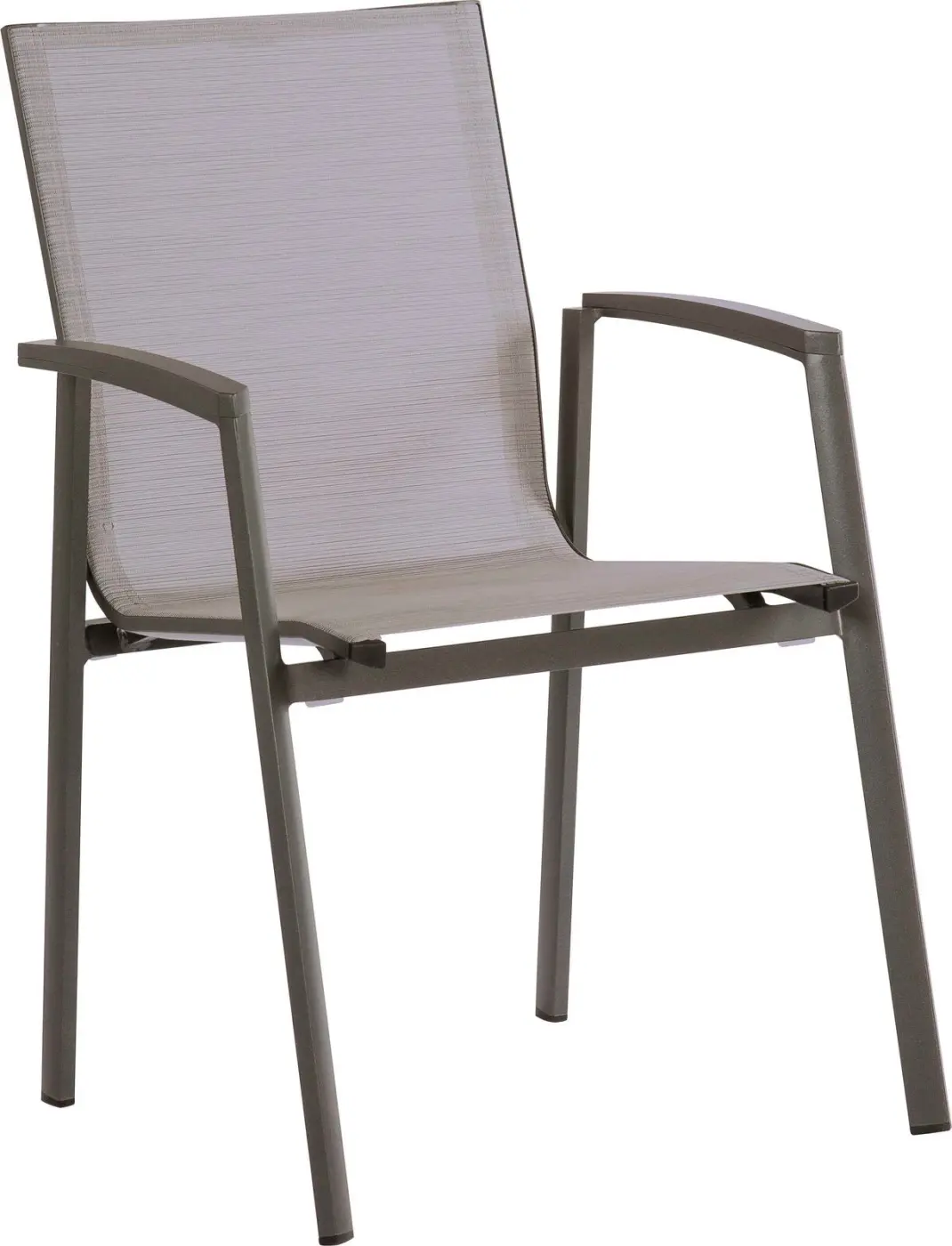 Stern 418467 Stapelsessel New Top Anthrazit  Textilen Silber Aluminiumarmlehnen Anthrazit