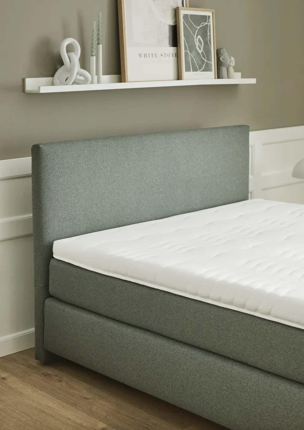 Oschmann Boxspringbett OC-BX23163 Barry Salbei ca. 180x200 cm