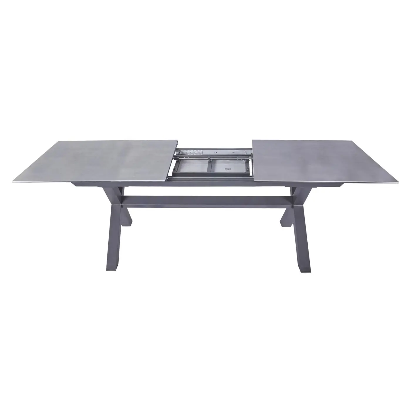 LC Garden Ausziehtisch Vancouver ca. 200-260x100x76 cm Betonoptik/Anthrazit